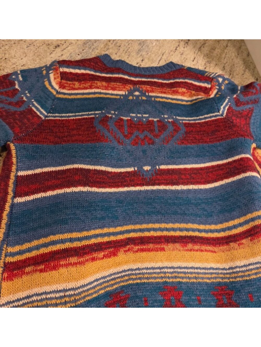 Wrangler Open Cardigan Sweater Womens M Fringe Aztec Southwestern Cowgirl - Picture 12 of 14